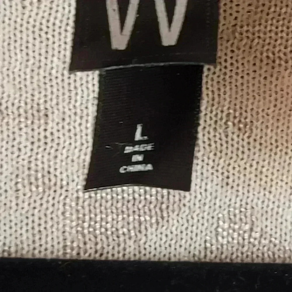 marla wynne Beige Ivory Long Open Front Cardigan Women's Size Large - Picture 7 of 12